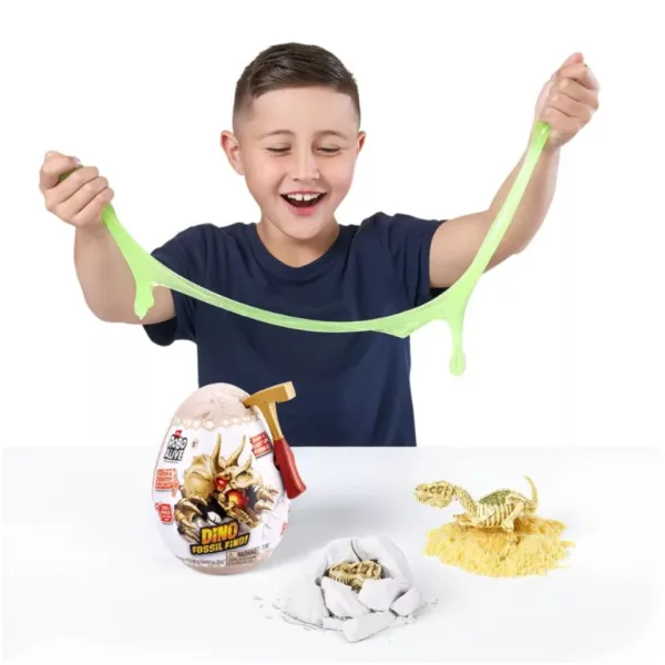 Robo Alive mini jajko-niespodzianka z fosyliami dinozaura, różne warianty, 1 szt. zdjęcie 2