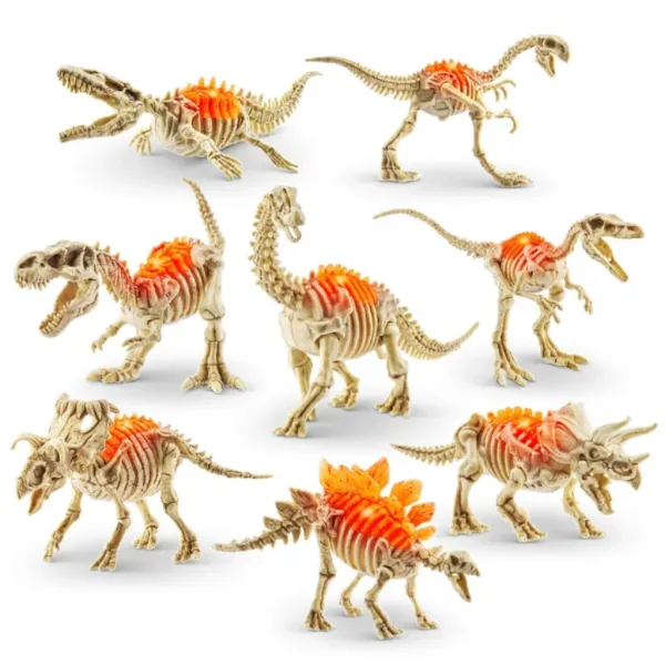 Robo Alive mini jajko-niespodzianka z fosyliami dinozaura, różne warianty, 1 szt. zdjęcie 3