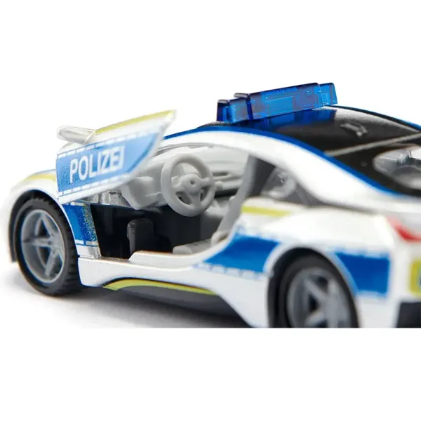 SIKU BMW i8 Police samochód policyjny 1/50 zdjęcie 4
