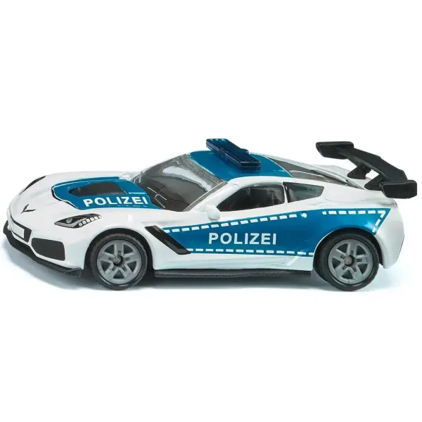 SIKU Chevrolet Corvette ZR1 policyjny samochodzik 1/64 zdjęcie 1