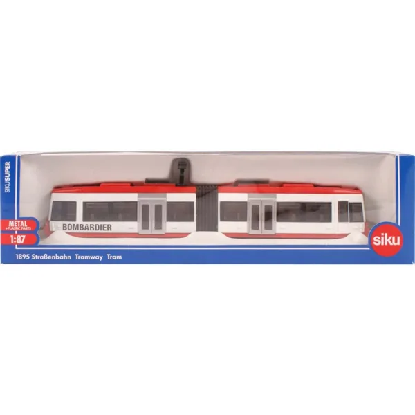 SIKU Miejski czerwony tramwaj 1/87 zdjęcie 2