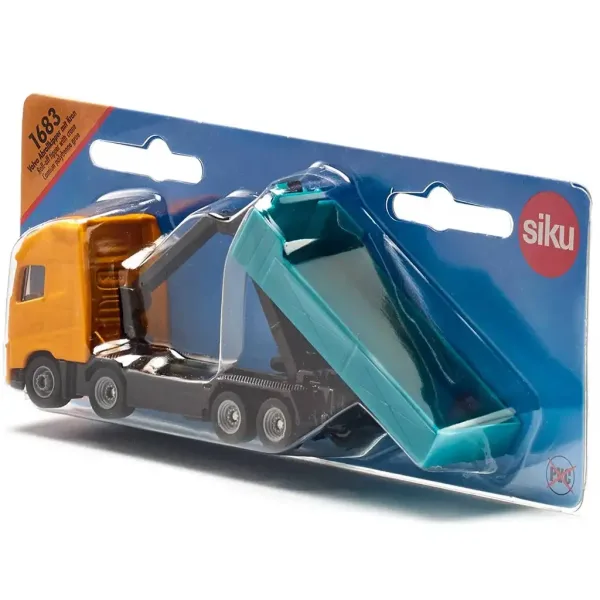 SIKU Volvo wywrotka z dźwigiem 1/87 zdjęcie 3