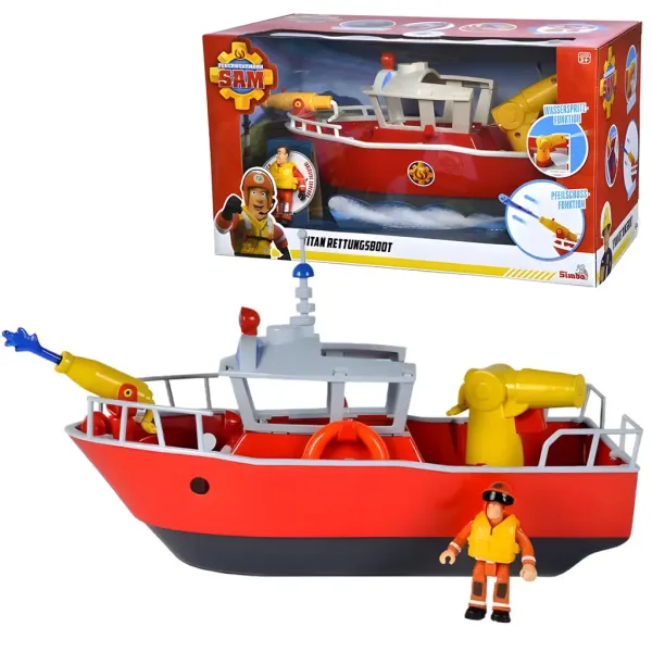Strażak Sam: łódź strażacka Tytan - Simba Toys zdjęcie 4