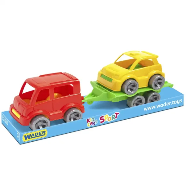 Samochody Kid Cars z przyczepą - Wader zdjęcie 2