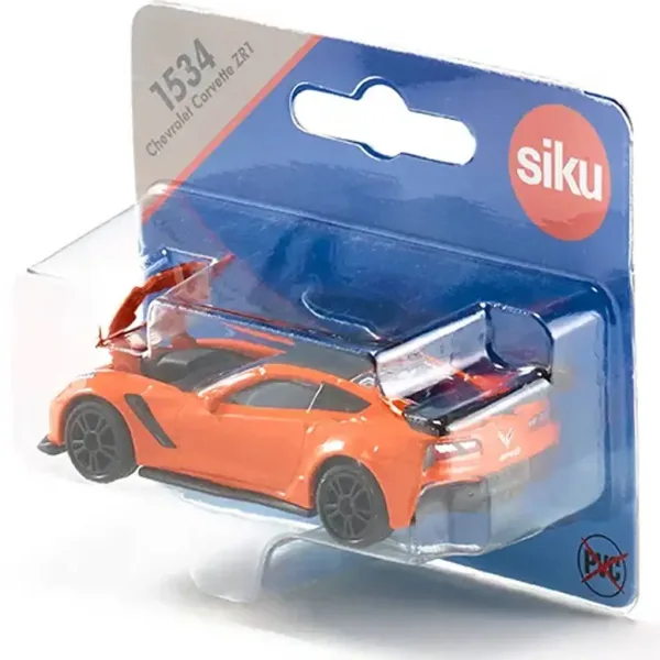 Samochodzik SIKU Chevrolet Corvette ZR1 w skali 1:64 zdjęcie 4