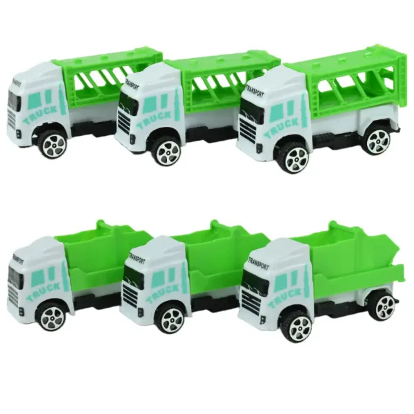 Sanitation Truck: Zestaw 12 śmieciarek 1/64 zdjęcie 2