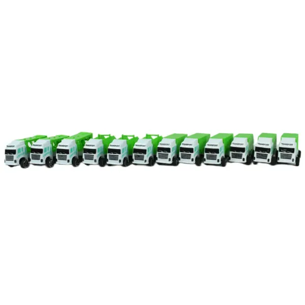 Sanitation Truck: Zestaw 12 śmieciarek 1/64 zdjęcie 4