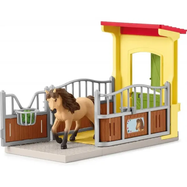 Schleich: Farm World - Boks dla kuca islandzkiego ogiera (42609) zdjęcie 3