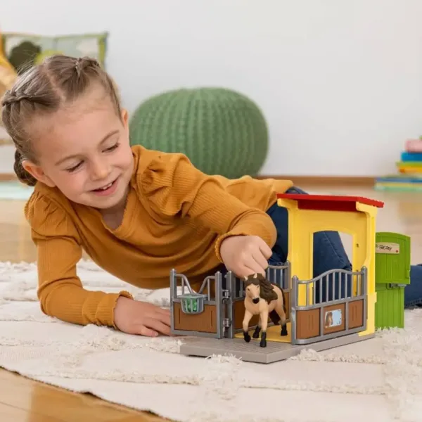 Schleich: Farm World - Boks dla kuca islandzkiego ogiera (42609) zdjęcie 5