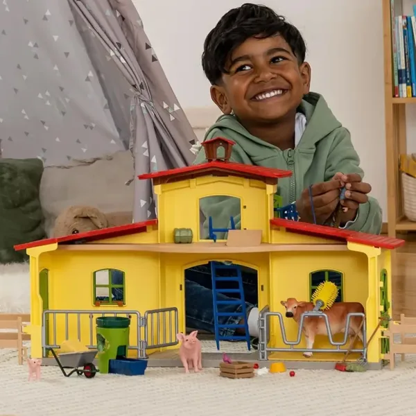 Schleich: Farm World - Duża farma ze zwierzętami (42605) zdjęcie 5
