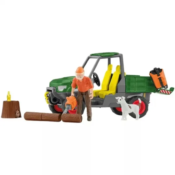 Schleich: Farm World - Zestaw do zabawy Leśne prace (42659) zdjęcie 3