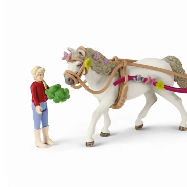 Schleich: Horse Club - Powóz na pokaz koni z piknikiem, zestaw do zabawy (42467) zdjęcie 3