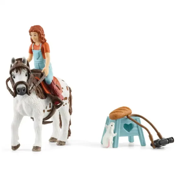 Schleich: Horse Club - Zestaw do zabawy Mia i Spotty z figurką konia (42518) zdjęcie 2
