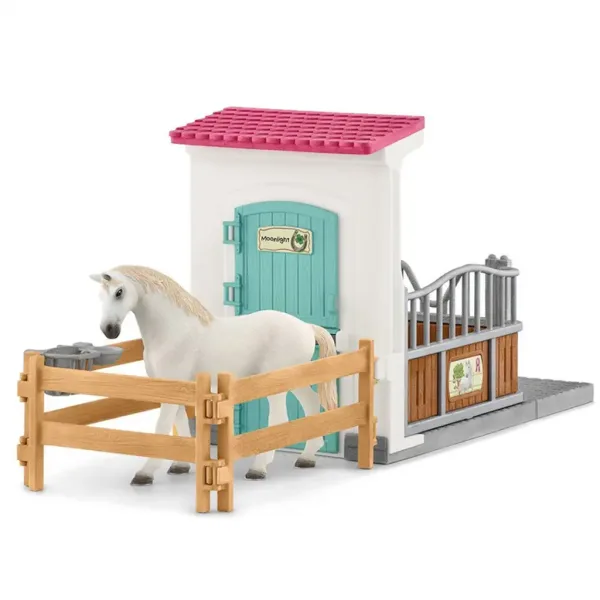 Schleich: Horse Club - Zestaw do zabawy Stajnia dla koni (42569) zdjęcie 3