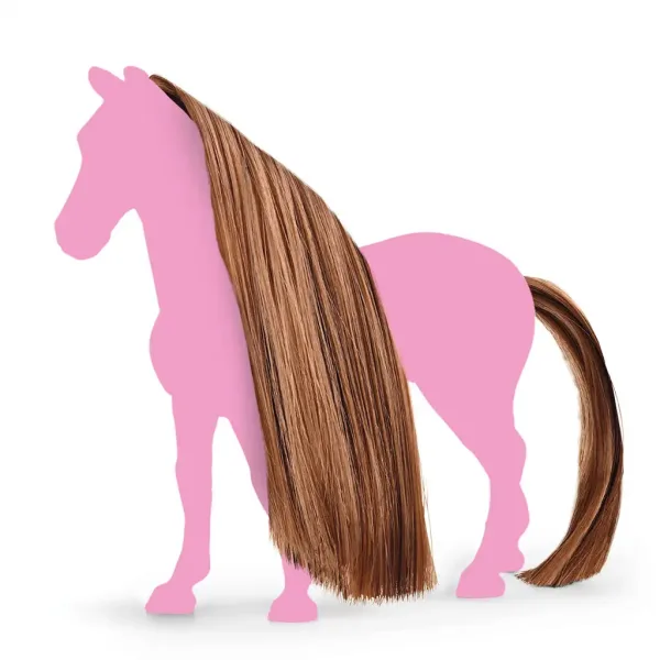 Schleich Horse Club: Sofias Beauties - Zestaw akcesoriów z czekoladową grzywą i ogonem (42651) zdjęcie 2