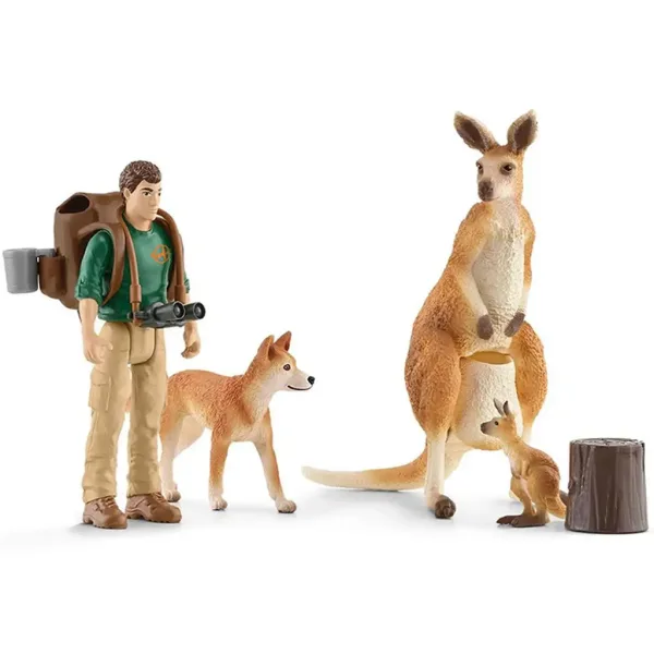 Schleich: Wild Life - Zestaw figurek przygody z kangurem (42550) zdjęcie 2