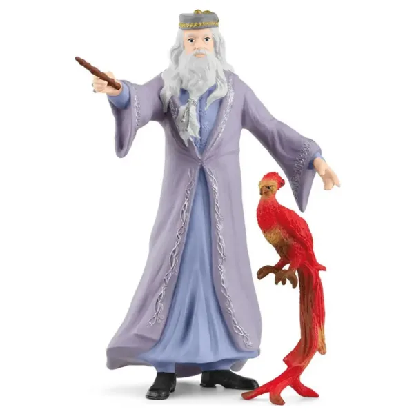 Schleich: Zestaw figurek Harry Potter Dumbledore i Fawkes (42637) zdjęcie 2