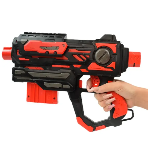 Scorpion Tack Pro: Pistolet na piankowe naboje z magazynkiem, zasięg strzału do 18 metrów zdjęcie 5