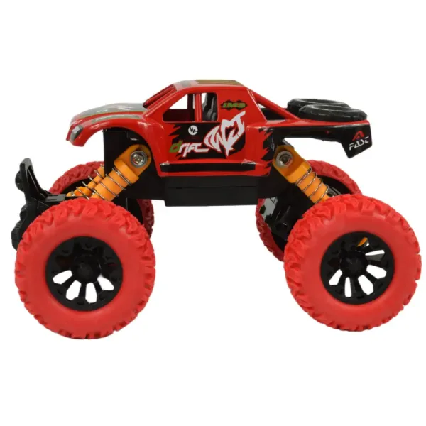 Seria Big Foot: Offroadowy samochód terenowy z napędem na koło zamachowe, dostępny w dwóch wersjach, 13 cm. zdjęcie 3