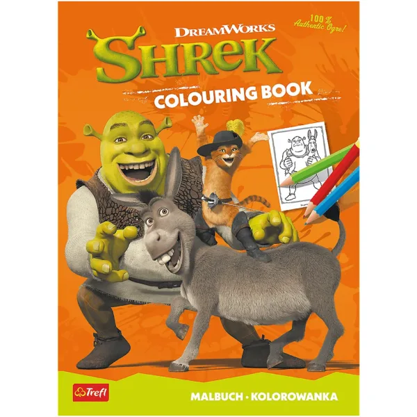 Shrek kolorowanka - Trefl zdjęcie 1