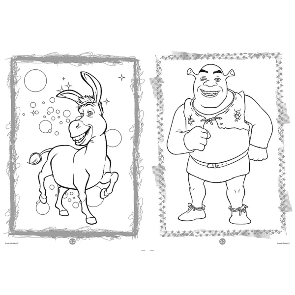Shrek kolorowanka - Trefl zdjęcie 3