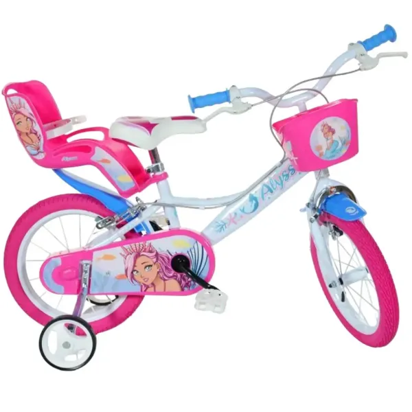 Sirenetta Alyssa syrenka rower w rozmiarze 16 - rower Dino Bikes zdjęcie 1