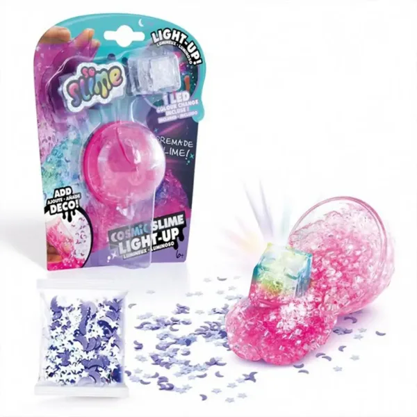 Slime kosmiczny świecący z LED w różnych wariantach zdjęcie 3