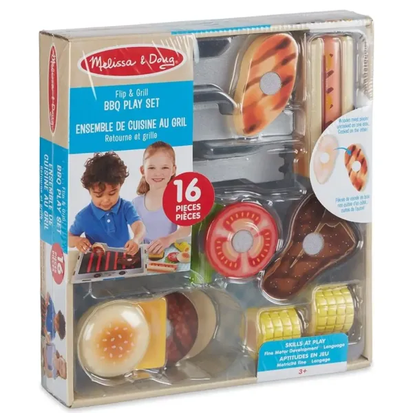 Smażenie i gotowanie: zestaw do grillowania i BBQ - Melissa & Doug zdjęcie 2