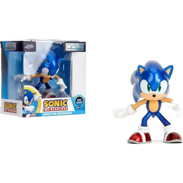 Sonic: Błyskawiczny bieg – 6,3 cm metalowa figurka - Jada Toys zdjęcie 3