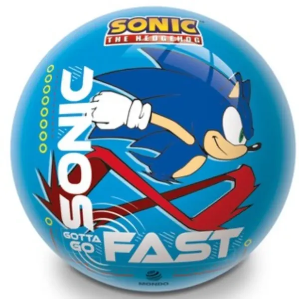 Sonic jeż Bio Ball gumowa piłka 14 cm - Mondo Toys zdjęcie 2