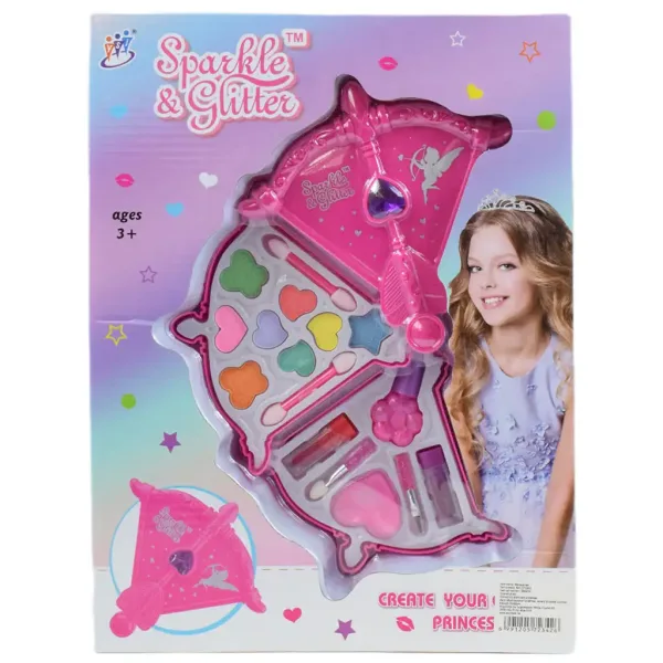 Sparkle & Glitter: Dwupoziomowy zestaw do makijażu w kształcie strzały zdjęcie 5