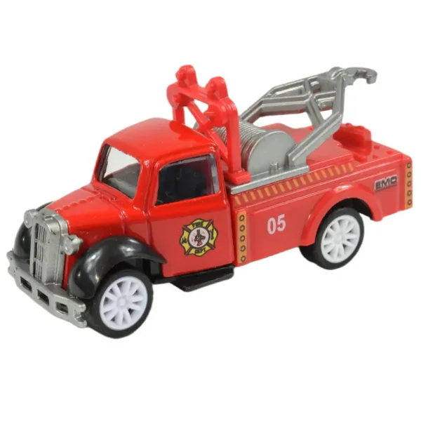 Speed Racer: Strażacki samochód na koło zamachowe w różnych wersjach 7 cm 1 szt. zdjęcie 2