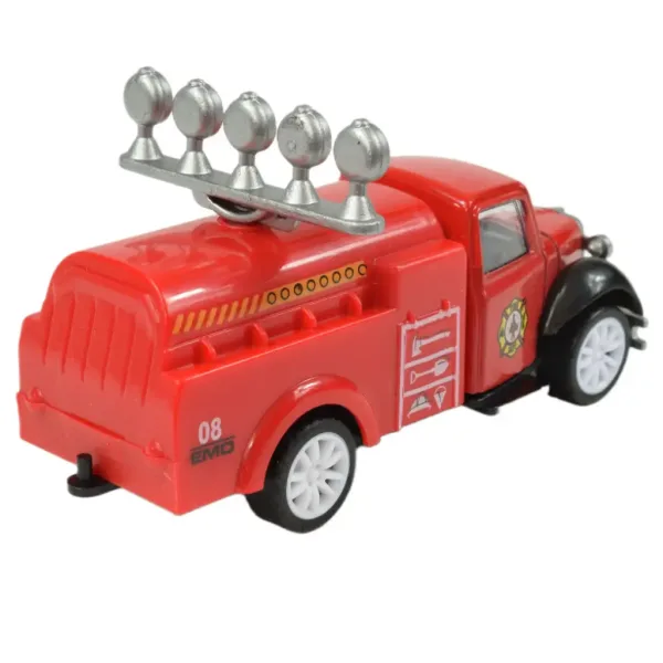 Speed Racer: Strażacki samochód na koło zamachowe w różnych wersjach 7 cm 1 szt. zdjęcie 5