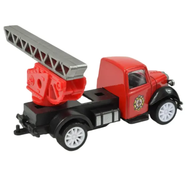 Speed Racer: Strażacki samochód na koło zamachowe w różnych wersjach 7 cm 1 szt. zdjęcie 7
