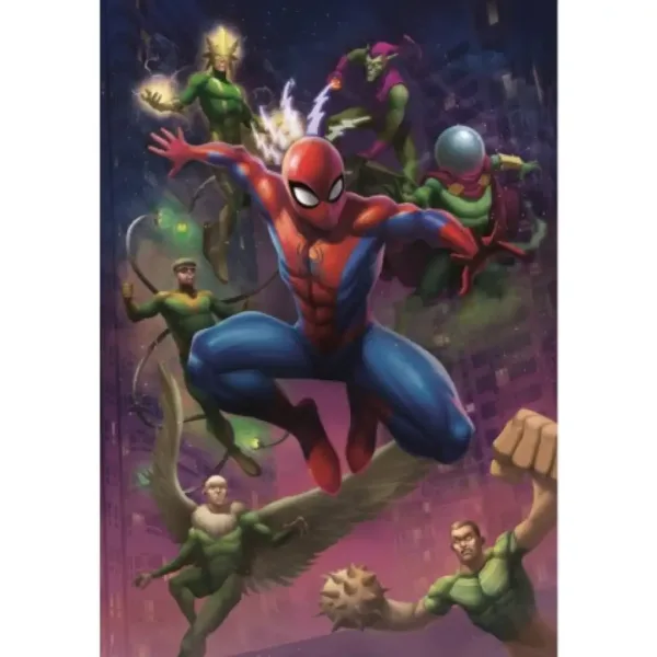 Spider-Man i jego przerażający wrogowie HQC 1000-elementowe puzzle - Clementoni zdjęcie 2