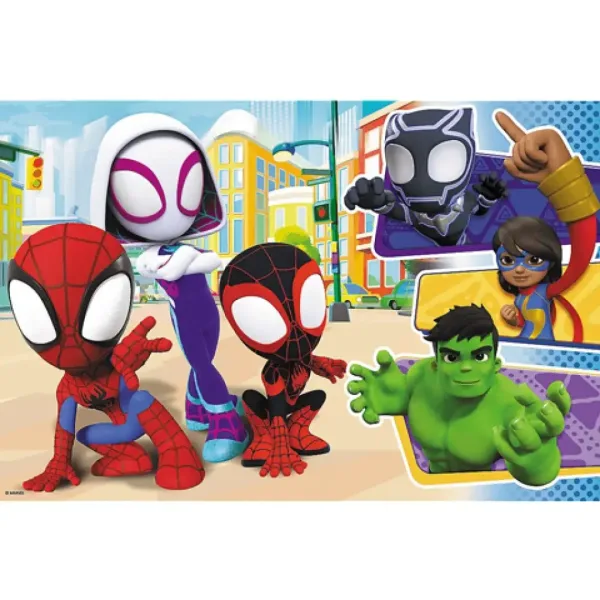 Spider-Man i przyjaciele 24-elementowe Maxi puzzle - Trefl zdjęcie 2