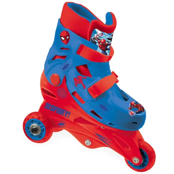 Spider-Man regulowane rolki jedno- lub dwurzędowe, rozmiar 29-32 - Mondo Toys zdjęcie 2