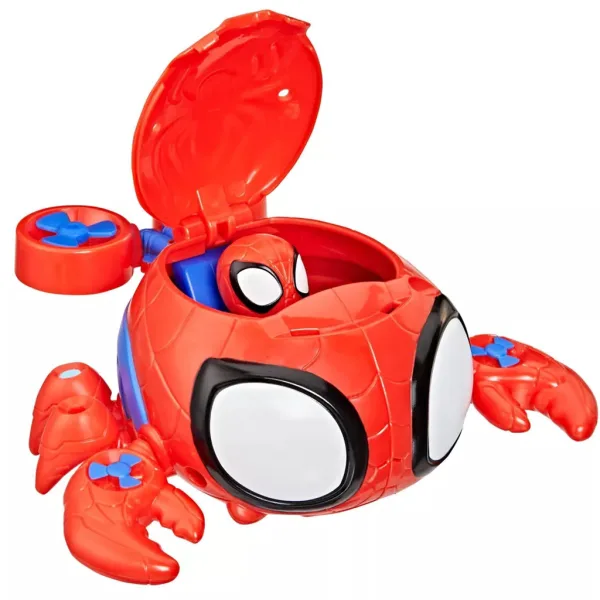 Spidey i jego niesamowici przyjaciele: figurki Waterwebs i pojazdy zmieniające kolor - Spider Crab - Hasbro zdjęcie 2