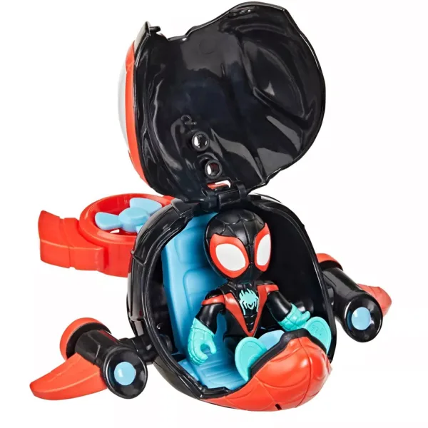 Spidey i jego niesamowici przyjaciele: figurki Wodne Sieci i pojazdy zmieniające kolor - Spin Dolphin - Hasbro zdjęcie 3
