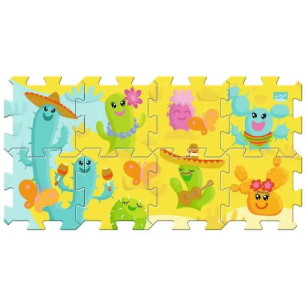 Śpiewające kaktusy puzzle z gąbki - Terfl zdjęcie 3