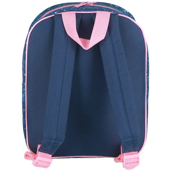 Spirit: Biały koń, 3D plecak przedszkolny z zaokrąglonym wzorem, 30x25x12 cm zdjęcie 2