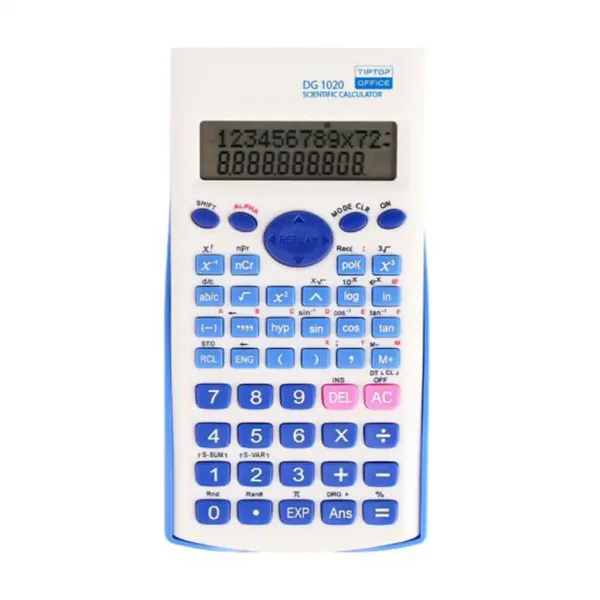 Spirit: Kalkulator DG-1020 w kolorze niebieskim zdjęcie 1