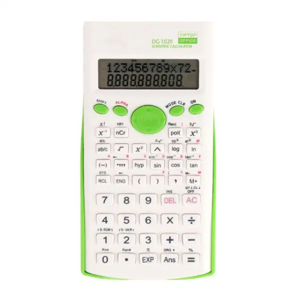 Spirit: Kalkulator DG-1020 w kolorze zielonym zdjęcie 1