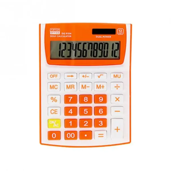 Spirit: Kalkulator DG-910N w kolorze pomarańczowym zdjęcie 1