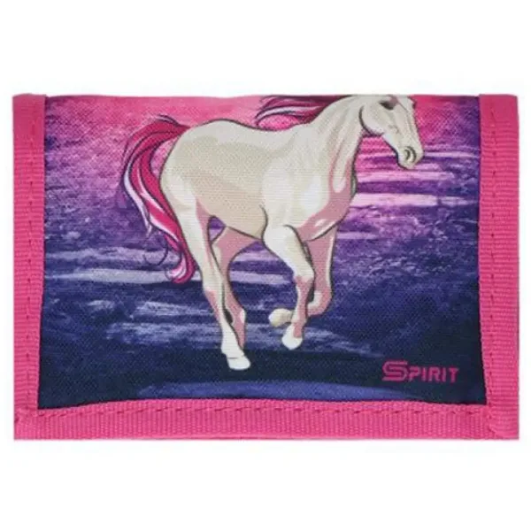 Spirit: Magiczny jednorożec, ergonomiczny 5-częściowy zestaw szkolny 3D z podświetleniem LED, 34x22x41 cm zdjęcie 5