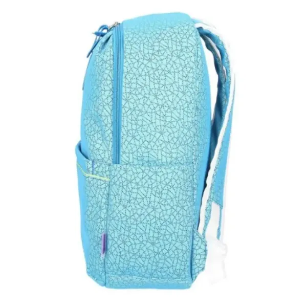 Spirit: Niebieski wzorzysty plecak szkolny Mesh, plecak 43x28x13cm zdjęcie 3