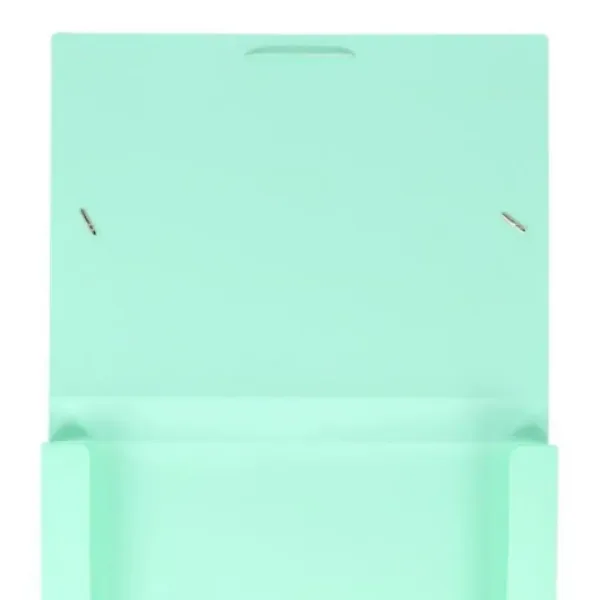 Spirit: Pastelowy zielony gumowy segregator A4 o grubości 30 mm zdjęcie 2