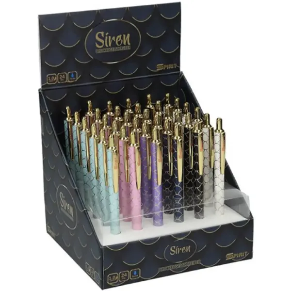 Spirit: Siren premium pozłacany długopis kulkowy w różnych kolorach 1 szt. zdjęcie 1