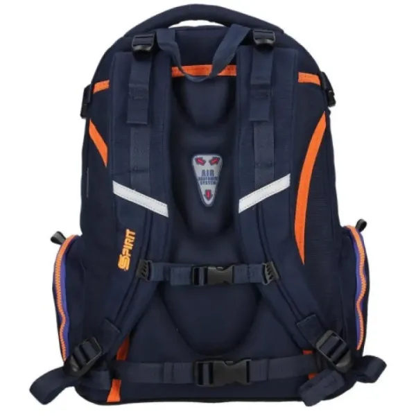 Spirit: Stinger ciemnoniebieski premium ergonomiczny plecak szkolny 26x32x44cm zdjęcie 4