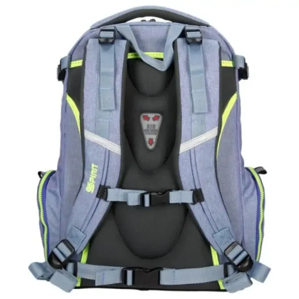 Spirit: Stinger jasnoniebieski, premium ergonomiczny plecak szkolny zdjęcie 4